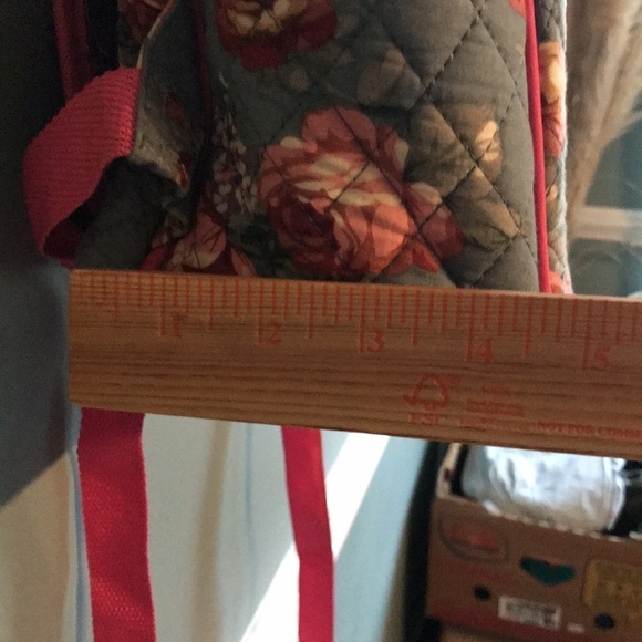 Ori- ori floral quilted preppy bow backpack. feminine lightweight romantic fun - Picture 12 of 12